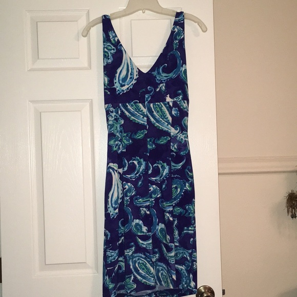 Size 6 Ralph Lauren dress, polyester - Picture 4 of 6